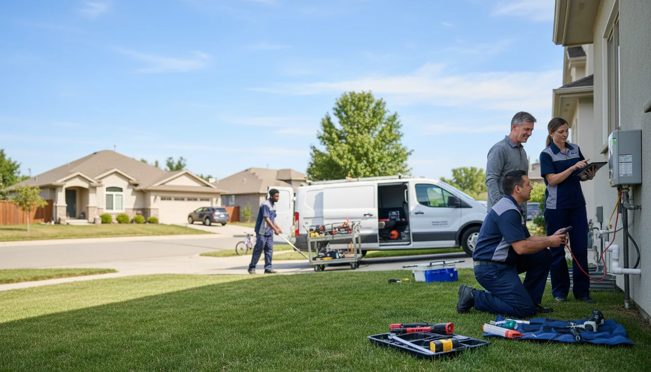 Tankless water heater service in Allison, PA